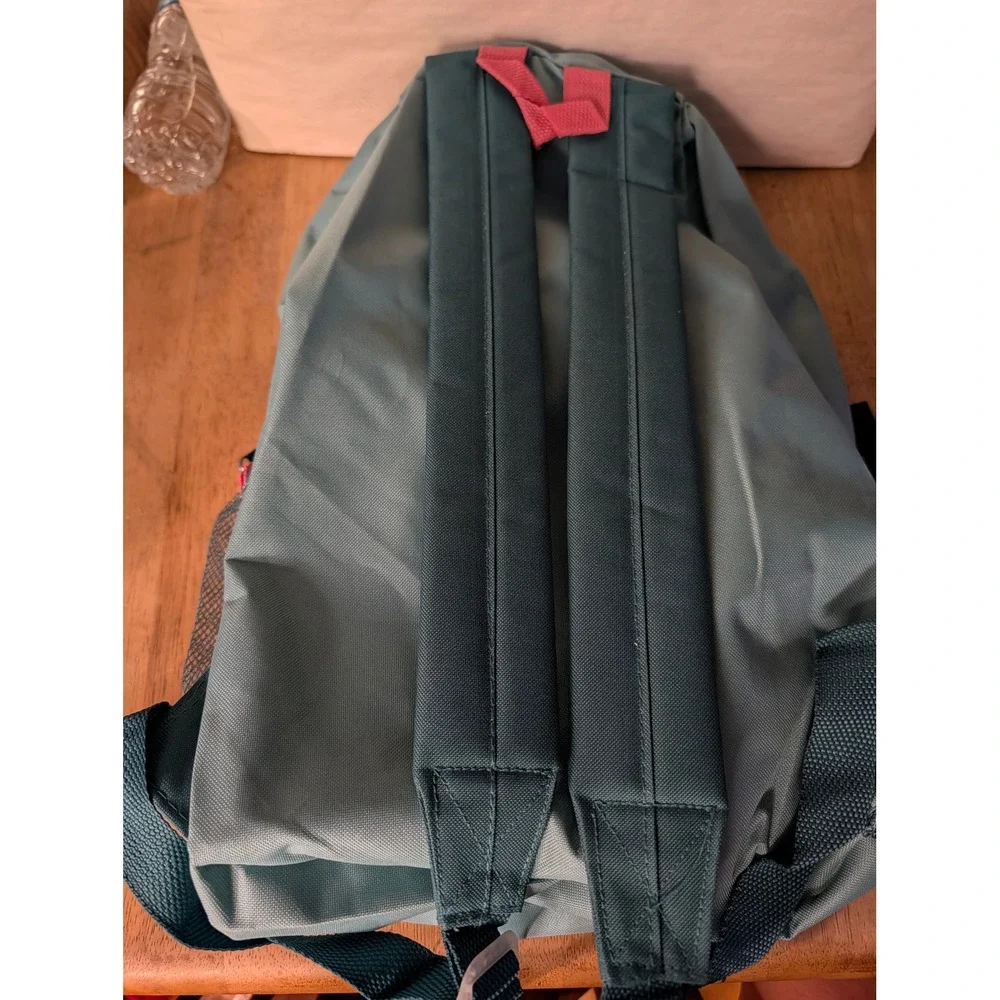 Trailmaker Classic Backpack Light Blue Teal Coral Pink School Travel Daypack NEW
